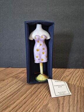 Kelvin Chen Enamel Collectible Mannequin Dress